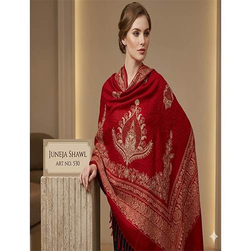 530 Intricate Golden Liva Shawl