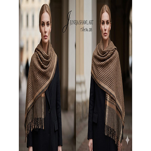 205 Ladies Classic Patterned Winter Shawl