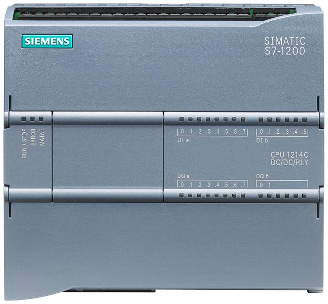 SIEMENS SIMATIC S7-1200 PLC, CPU 1212C DC/DC/DC, 6ES7212-1AE40-0XB0, 6ES72121AE400XB0