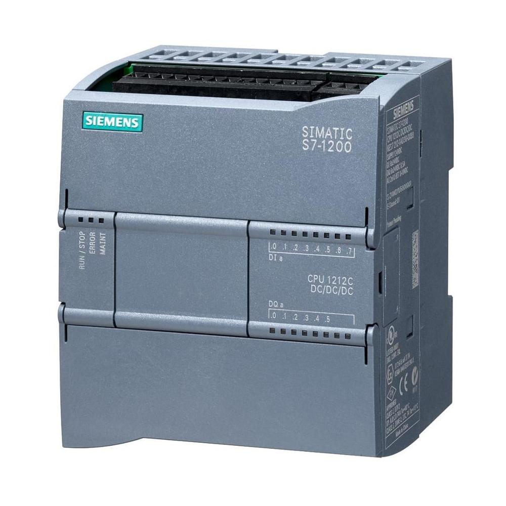 SIEMENS SIMATIC S7-1200 PLC, CPU 1212C DC/DC/DC, 6ES7212-1AE40-0XB0, 6ES72121AE400XB0