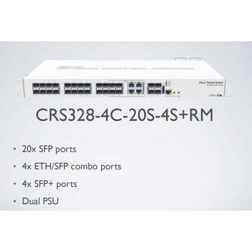MikroTik CRS328-4C-20S-4S+RM Switch