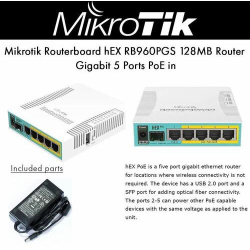 Mikrotik Hex Poe Rb960pgs Router