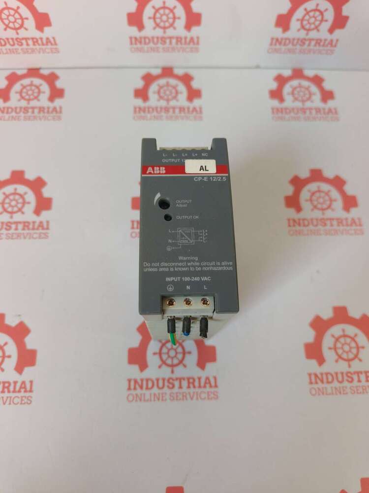 ABB CP-E 12/2.5 1SVR427032R1000 Switch Mode DIN Rail Power Supply