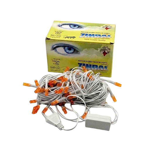 Orange Festival And Decoration Light - Features: Energy Efficient