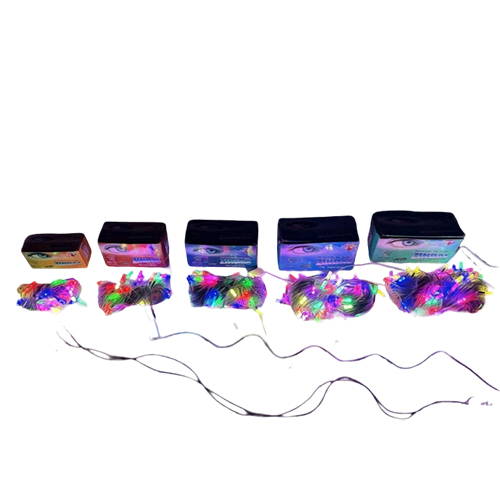 8Mm Ping Pong Cylinder Shape 7 Colour Led String Light - Color: 7-Colour Rgb (Red