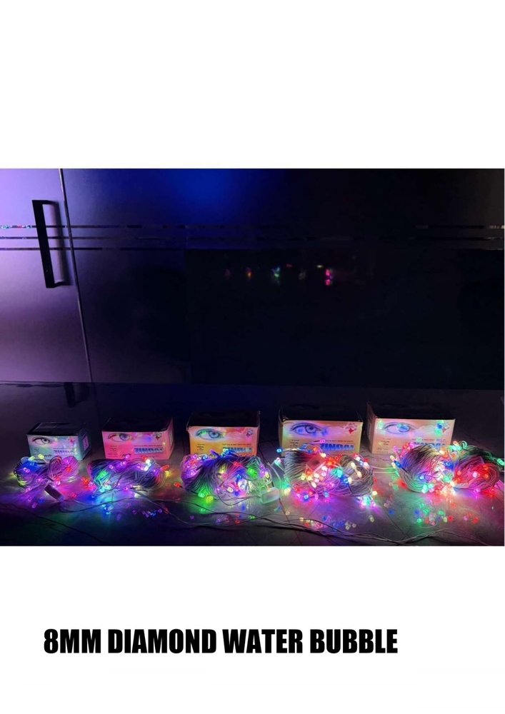 8mm Diamond Water Bubble LED String Light