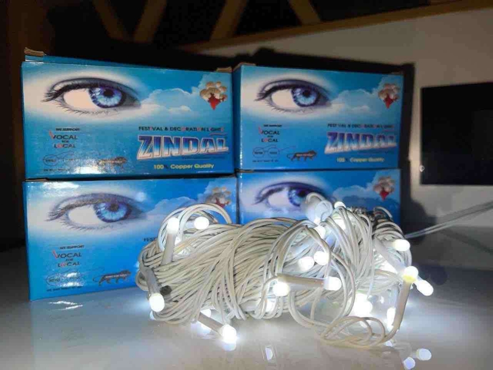 36lamp 15m Power Pixel Led String Light - Color: White (Wire)