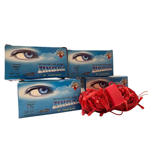 Red Led String Light - Features: Bright Illumination