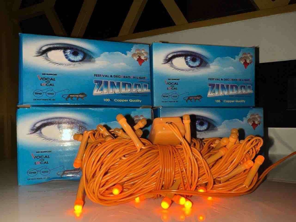 Orange Led String Light
