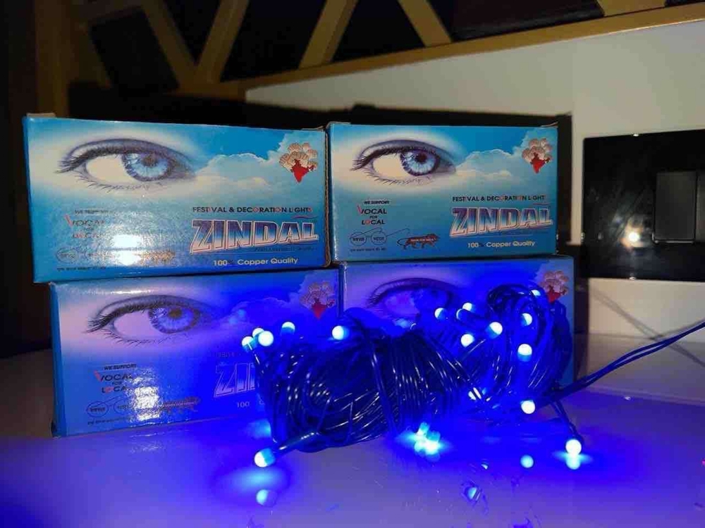 Blue LED String Light
