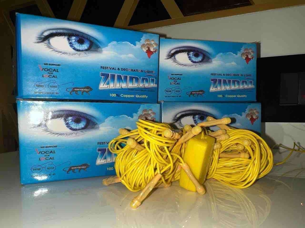 Yellow LED String Light