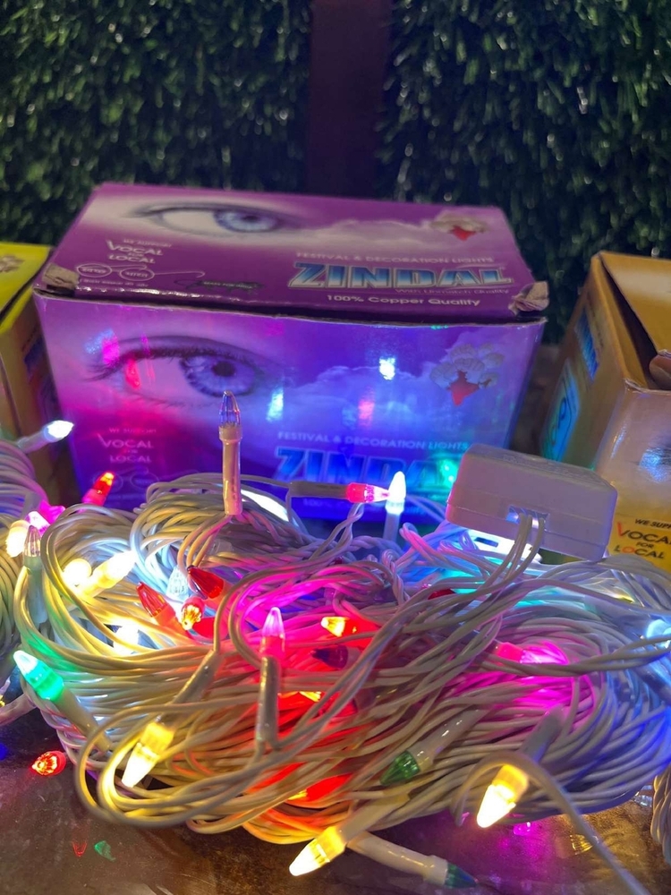 25m White Multi Led String Light - Features: Energy Efficient