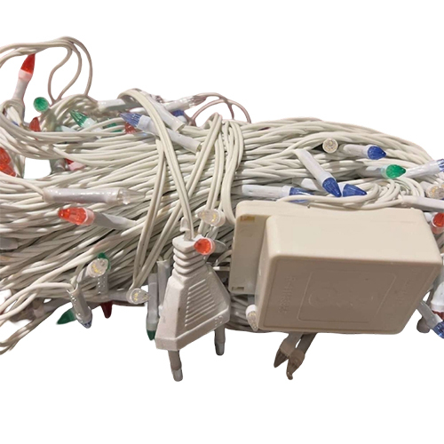 55M White Multi Led String Light - Features: Flexible