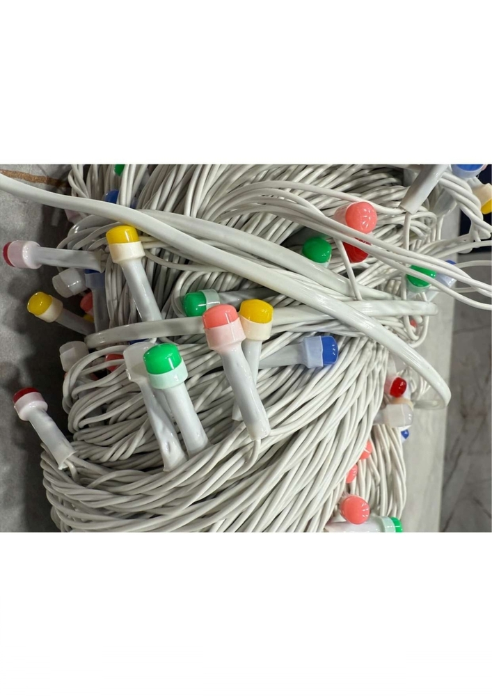 8mm Rgrb Dhamaka Silver Led String Light - Color: Red