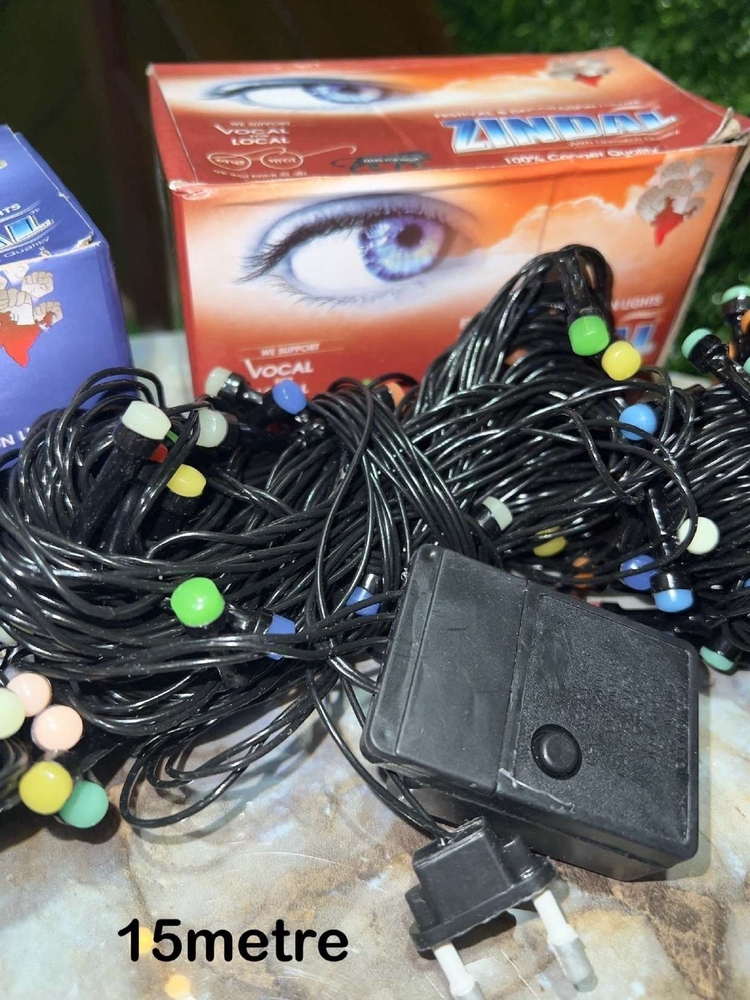 15m Power Pixel Multi LED String Light