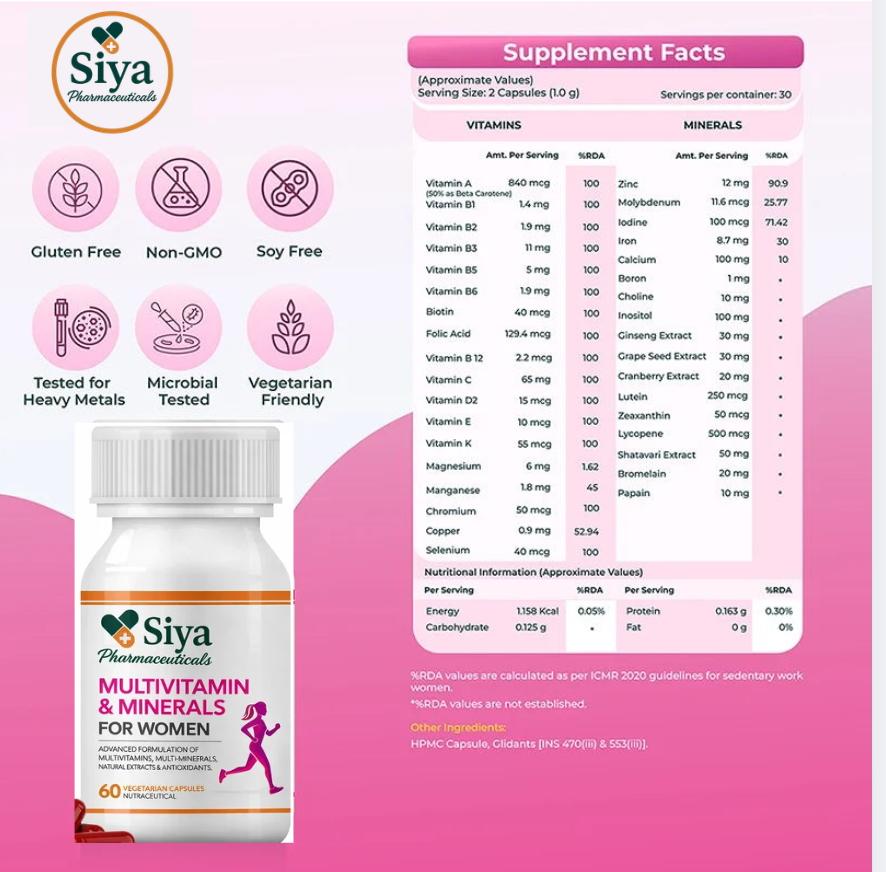 Women Multivitamin Capsules