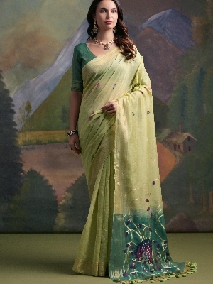 Premium Soft Muga Silk Saree - Occasion: Festive