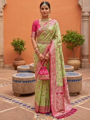 Soft Banarasi Silk Saree