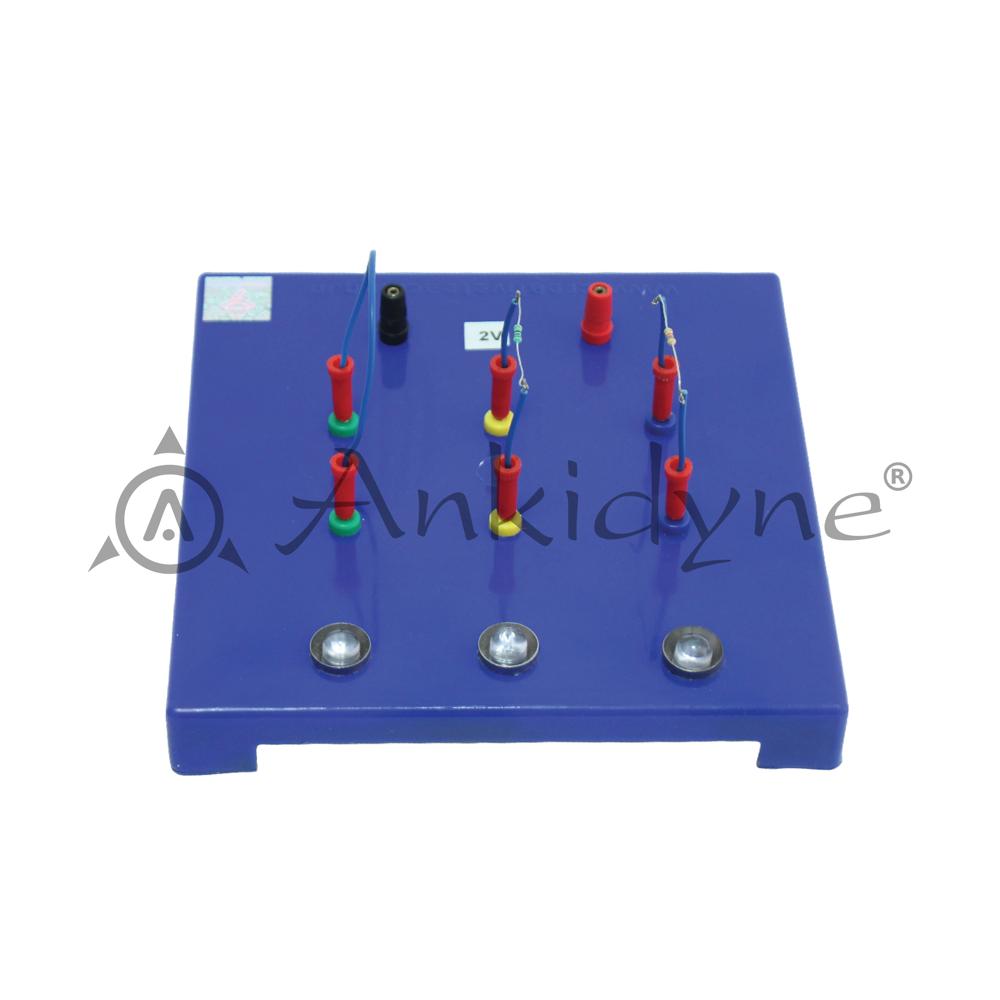 Variation of Current through Resistor model
