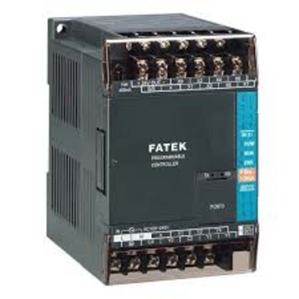 Fatek Fbs 24 Plc - 220 Volt Rated Voltage, Black Surface Color - 1 Year Warranty