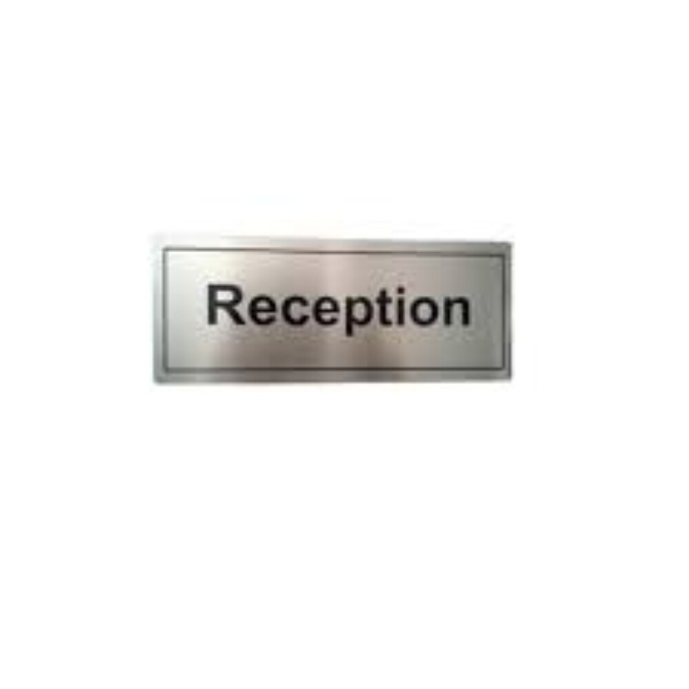 Steel Sleek Silver Plating Name Plate