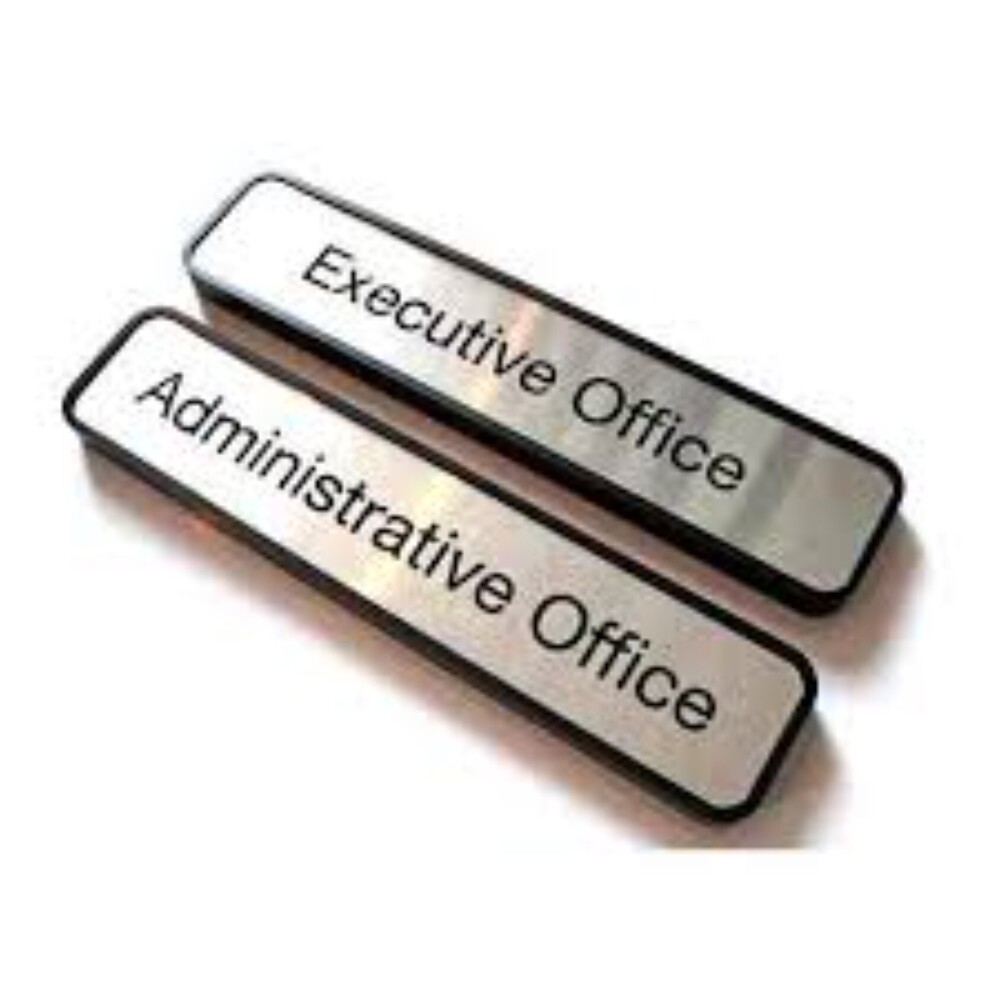 Pocket Badges Name Plate