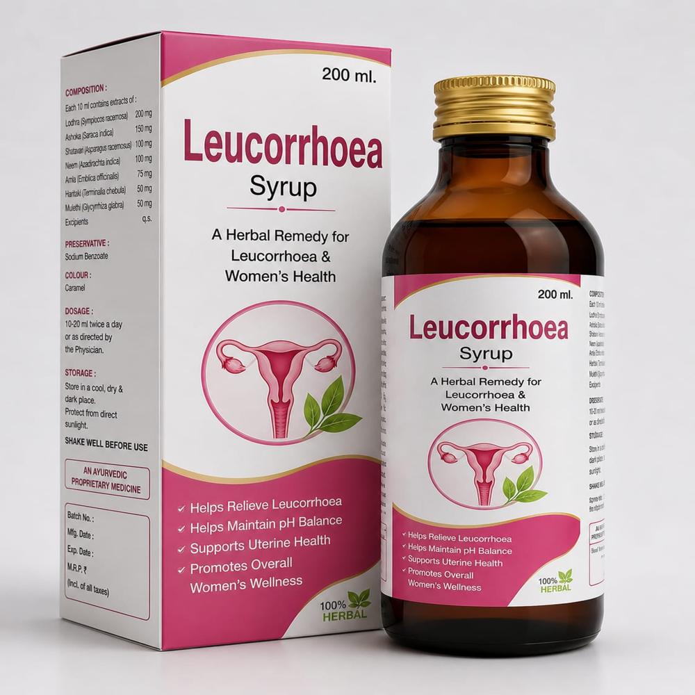Leucorrhoea Syrup Third Party Manufacturing
