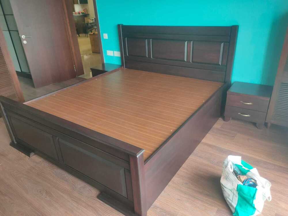 Wooden Double Bed
