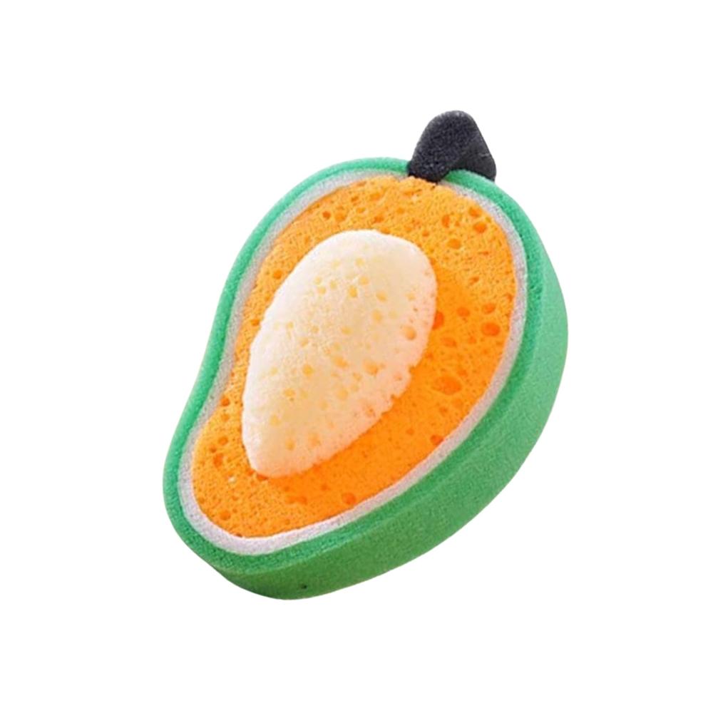 Multipurpose Mango Dish Sponge: Cleans Kitchen & Bath (Soft & Durable 1 Pc) - Application: As Per Product Requirement