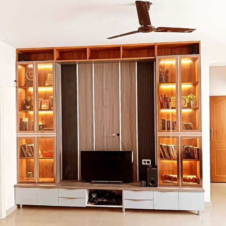 Full-Wall TV Showcase