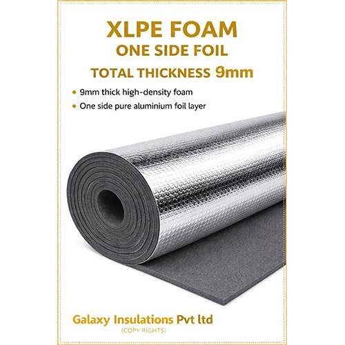 9 MM XLPE Foam Insulation Sheet Foil