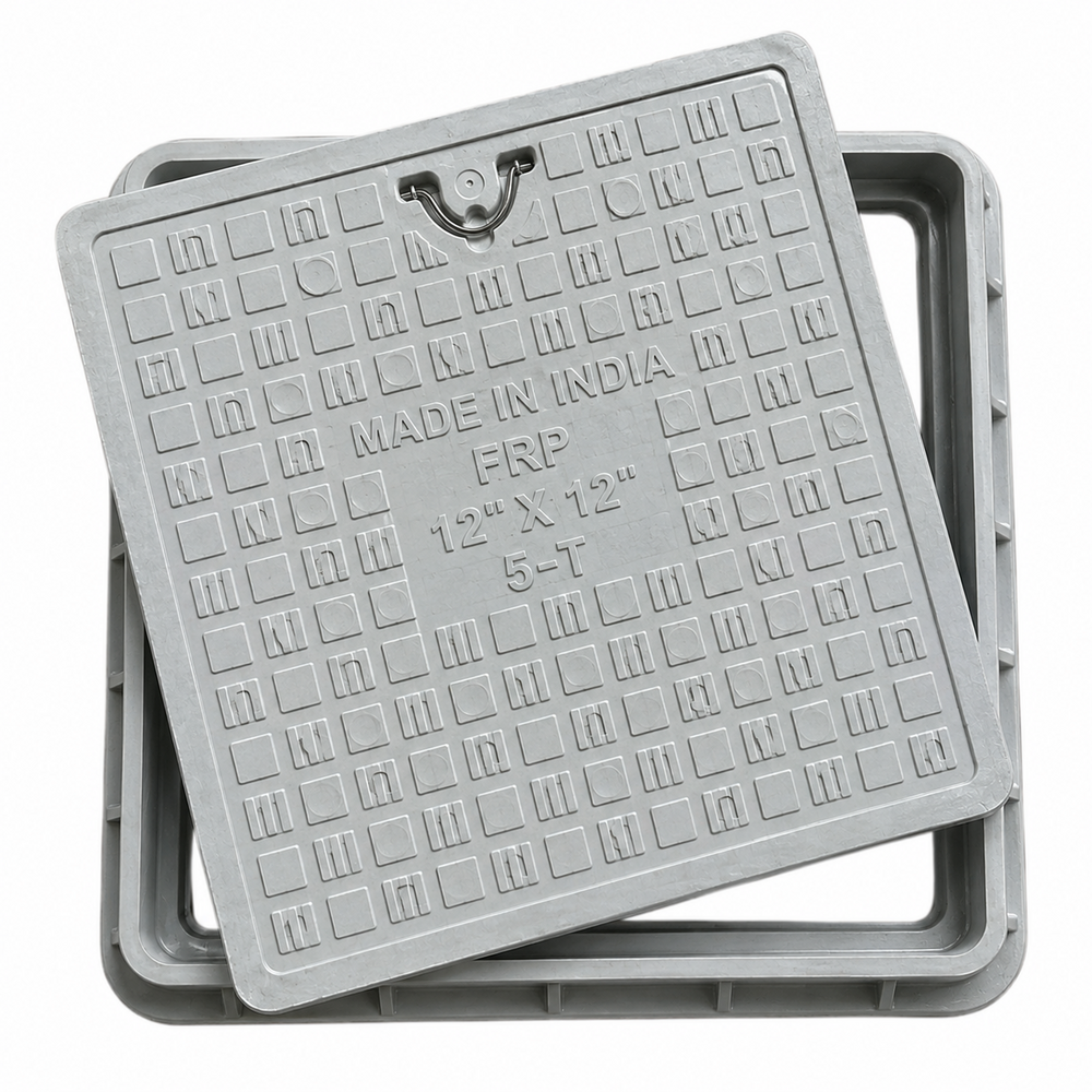 FRP Manhole Cover 12 x 12 Inch