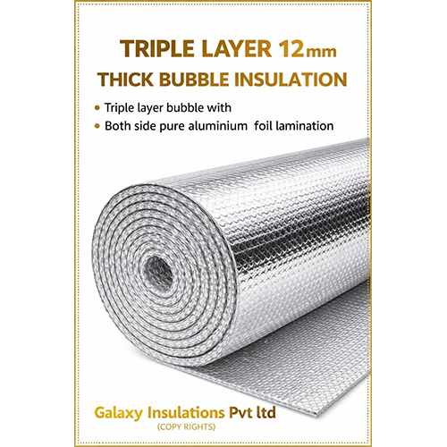 12 MM Bubble Insulation Roll Aluminium Foil