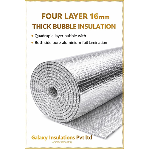 16 MM Bubble Insulation Roll Aluminium Foil