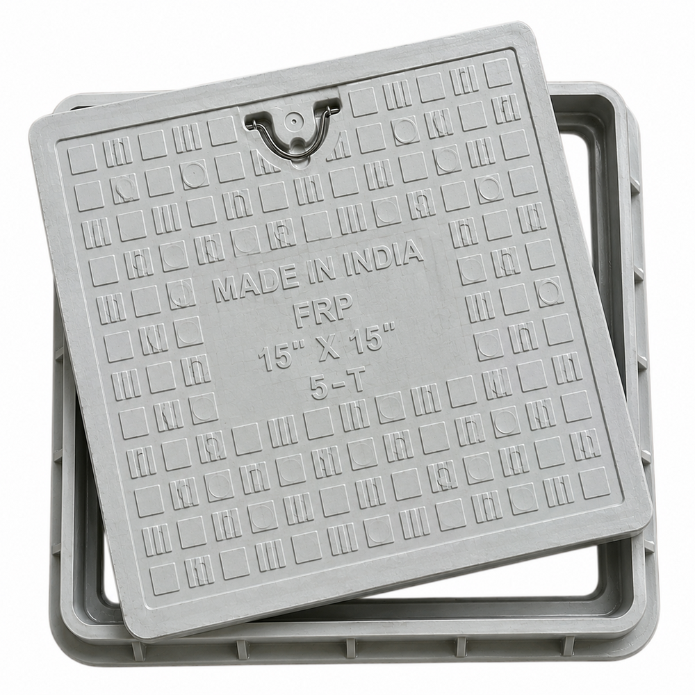 FRP Manhole Cover 15 x 15 Inch