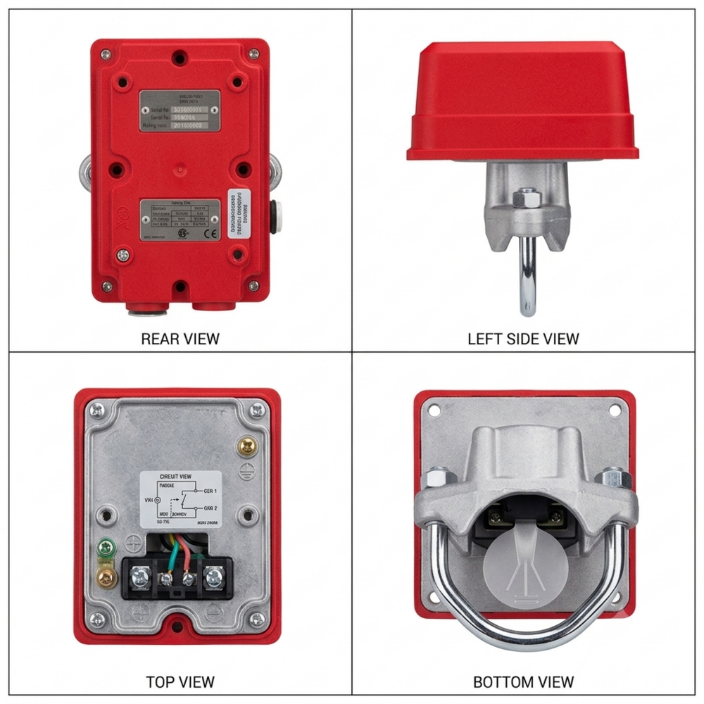 Water Flow Detector - Coating Type: Powder Coated