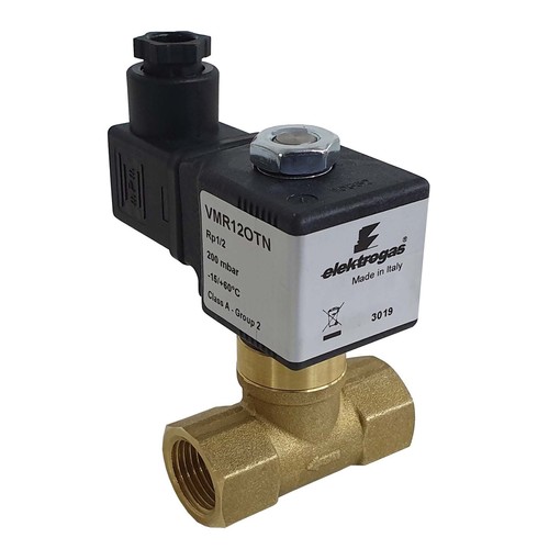 ब्रास इलेक्ट्रोगैस सोलनॉइड वाल्व Vmr120Tn