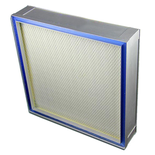 Gel Seal Minipleat Hepa Filter With Terminal Housing