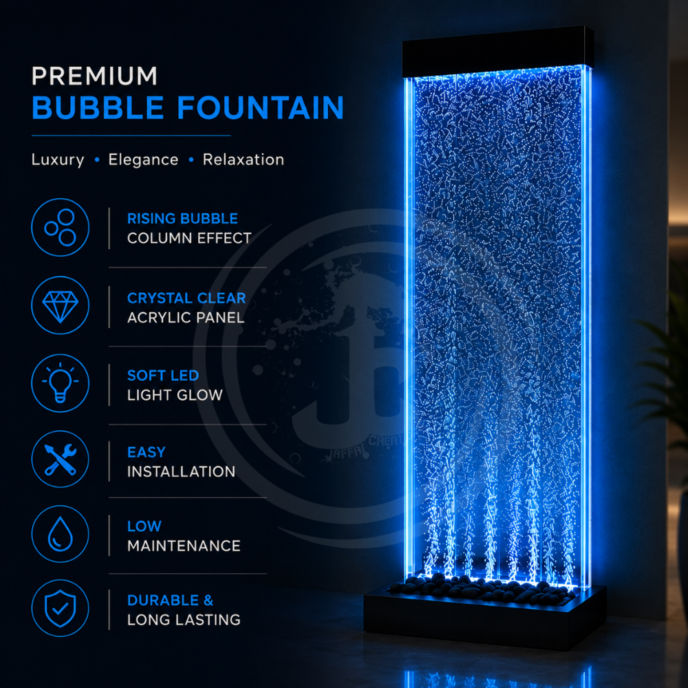 Bubble Wall Fountain - Color: Green
