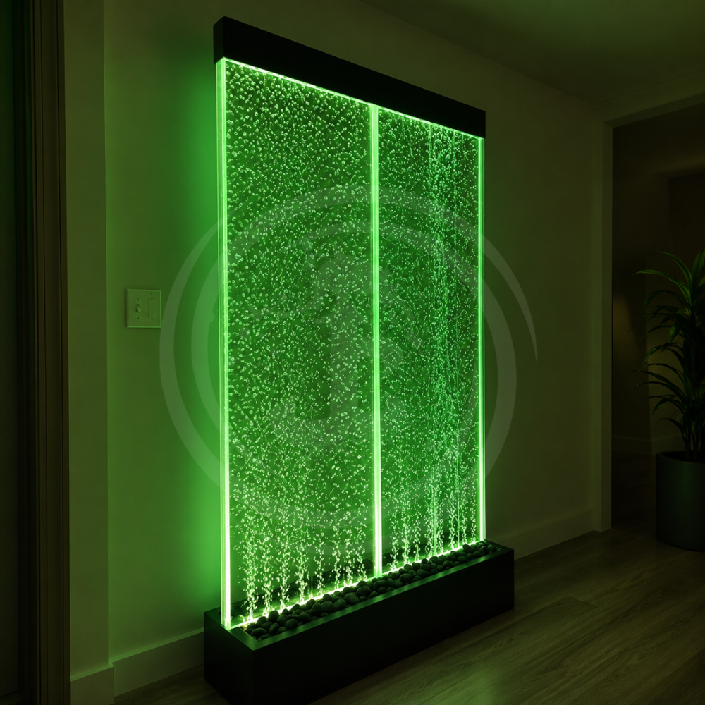 Bubble Wall Fountain - Color: Green