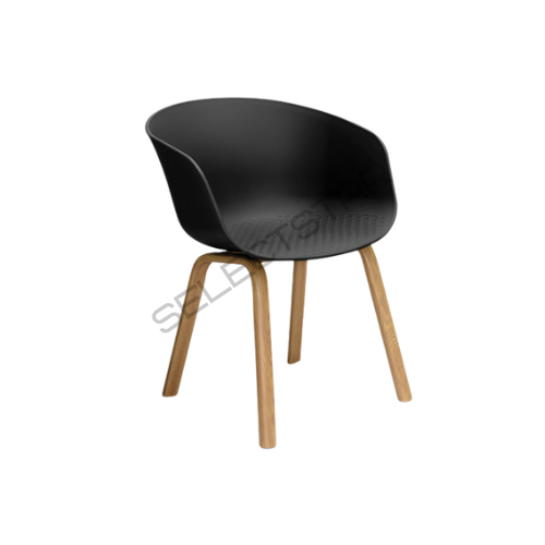 Delta Cafe Chairs - Color: Black