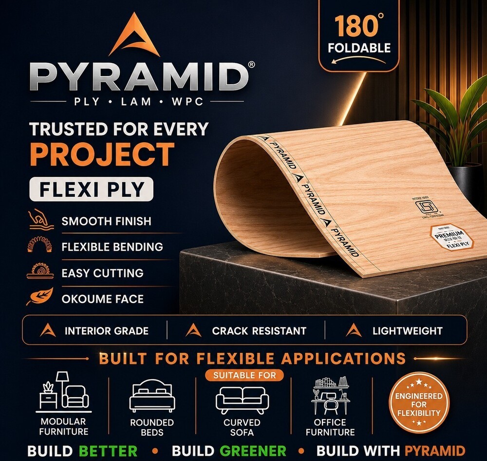 Pyramid Flexi Ply - Density: 700 Gram Per Cubic Centimeter(G/Cm3)