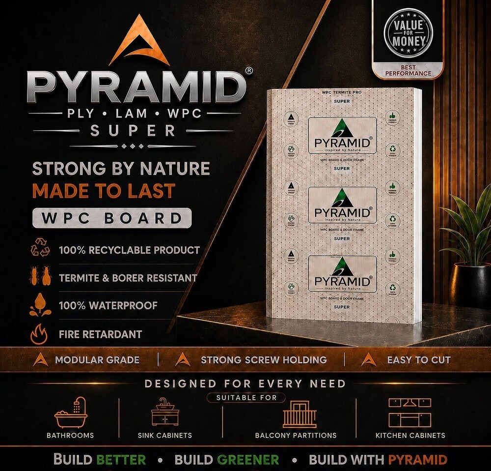 Pyramid Super Wpc Board - Density: 750 Gram Per Cubic Centimeter(G/Cm3)