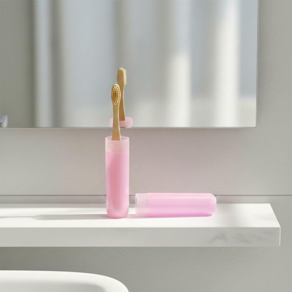 2-In-1 Soft Toothbrush & Tongue Cleaner For All Ages (1 Pc, With Cover) - Application: As Per Product Requirement