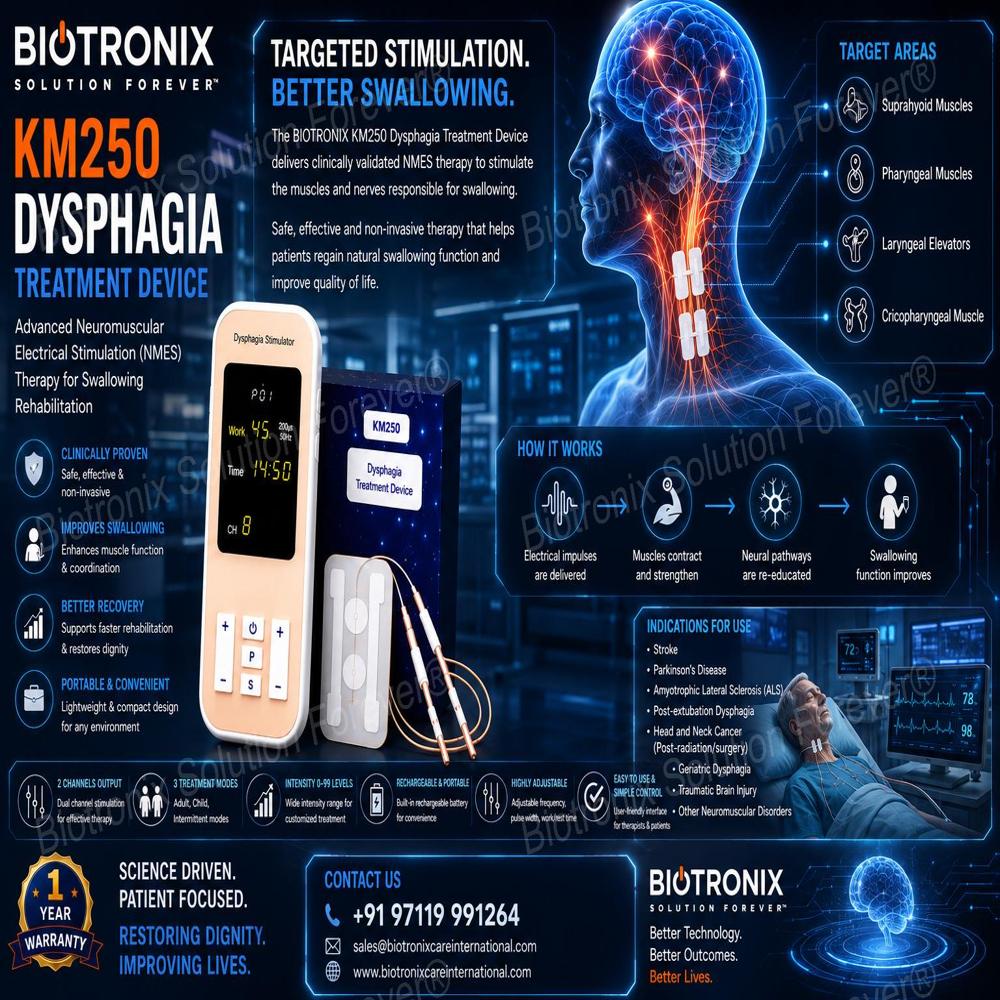 KM250 Advanced Dysphagia Therapy System for Rehabilitation
