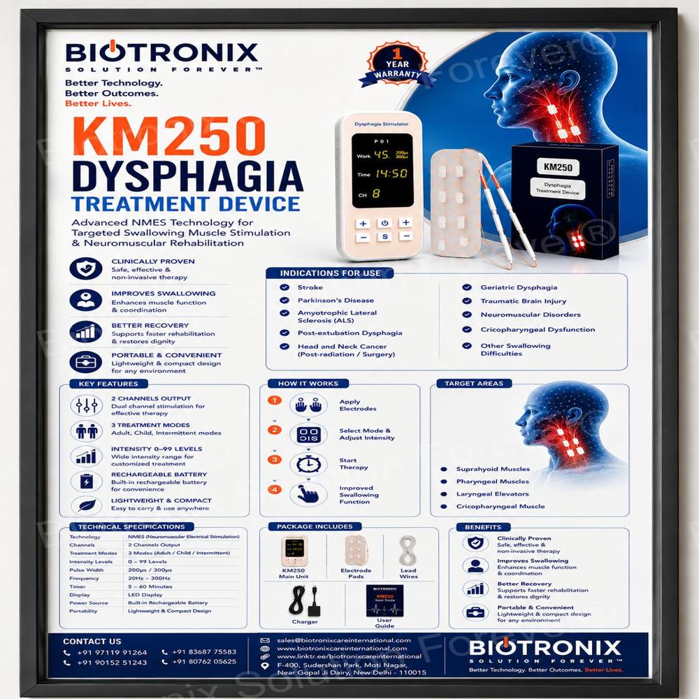 KM250 Advanced Dysphagia Therapy System for Rehabilitation
