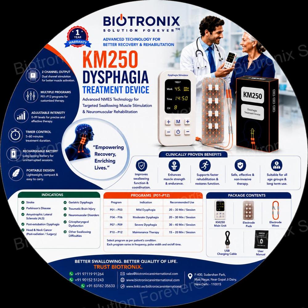 KM250 Advanced Dysphagia Therapy System for Rehabilitation
