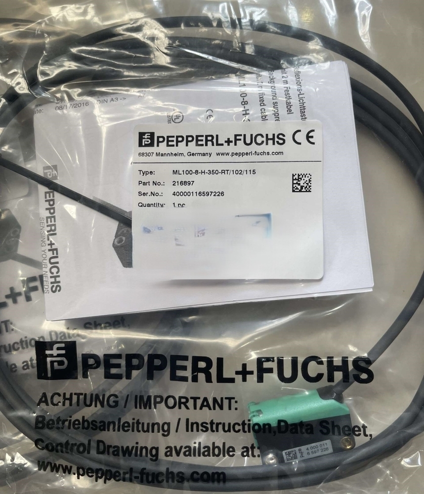 ML100-8-H-350-RT/102/115 Pepprl Fuchs Photoelectric Sensor