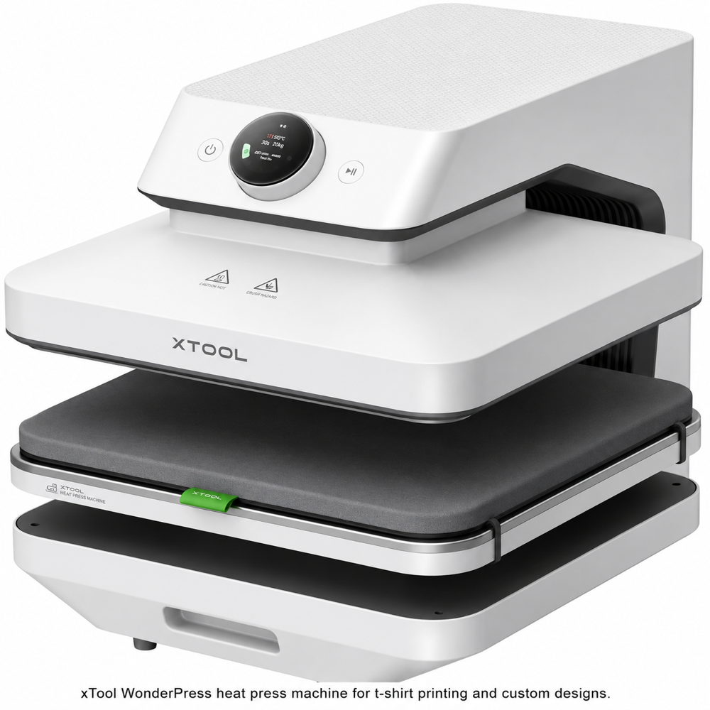 Pre-Sale Xtool Wonderpress The First 3D Auto Heat Press With Switchable Creativity(Standalone) - Voltage: 220 Volt (V)
