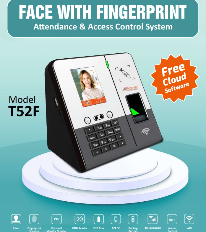 Realtime Biometrics T52F